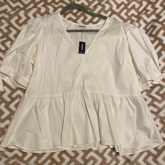 🔥NWT Express Peplum - Picture 3 of 6